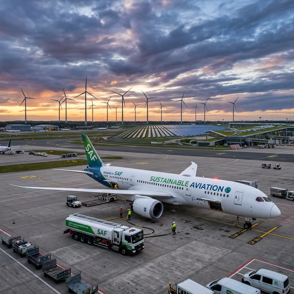 Sustainable Aviation Fuel (SAF): Clearing the Runway for Net-Zero