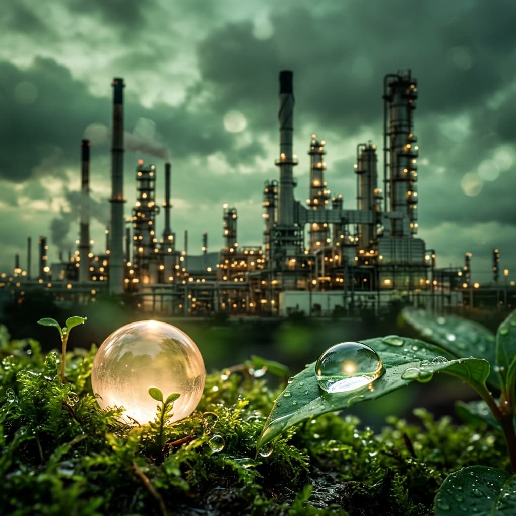 Renewable energy — refinery with nature